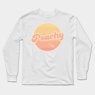 Peachy Long Sleeve T-Shirt